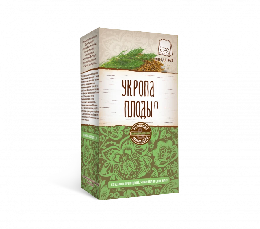 Natural Dill Fruit Filter Bags for Digestive Health