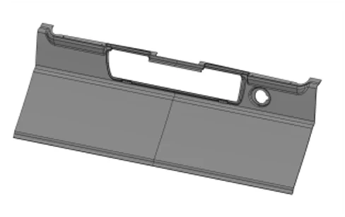 Vacuum Formed Plastic Medium Door for Vehicles 5299230-5702020-50