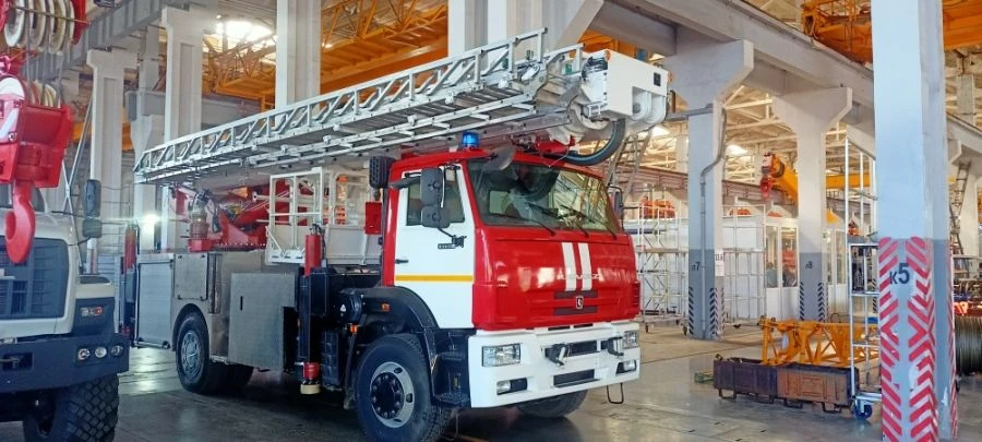 رافعة إطفاء telescopic مع سلم TPL-32K-1M