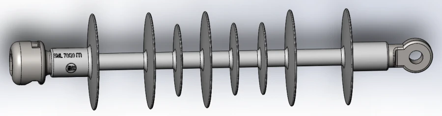 عازل بوليمر SML 70/35-3GS لخطوط الطاقة