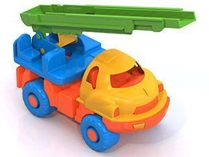 سيارة إطفاء "مالييش" الجديدة - 20 سم مع سلم قابل للتمديد