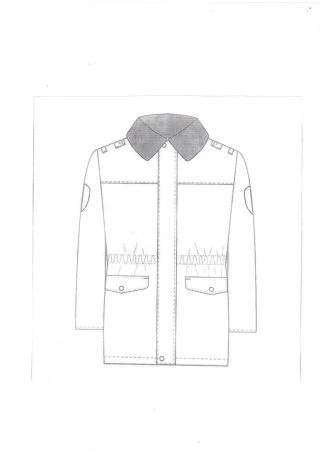 Winter Casual Jacket for Cadet Students (Boys) - Blue