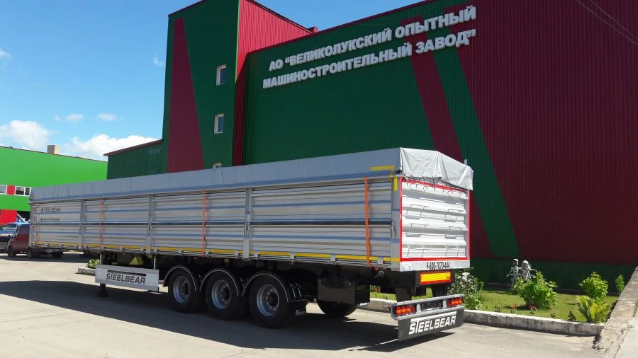 مقطورة تفريغ ثلاثية المحاور PL-24S مع محور BPW HSFALM 9010-15 V36