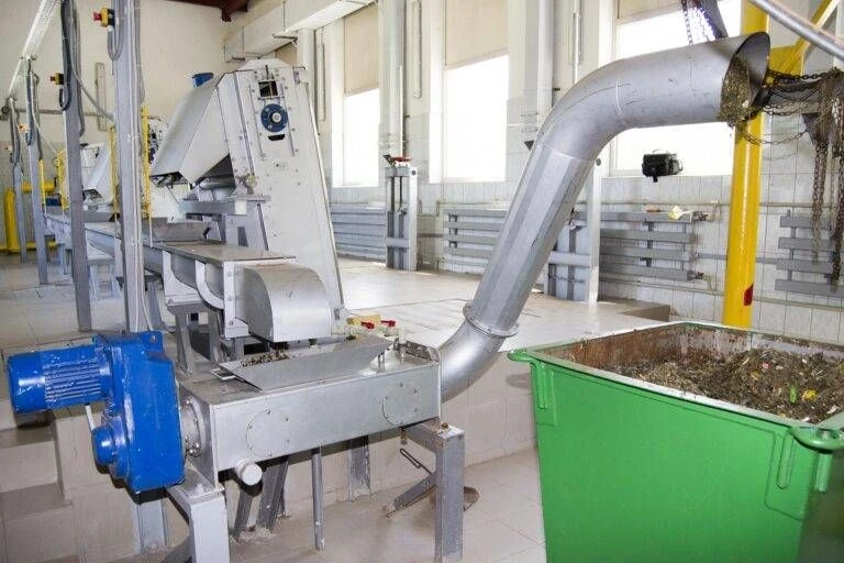 Screw Press Dewatering Machine with Electric Drive
