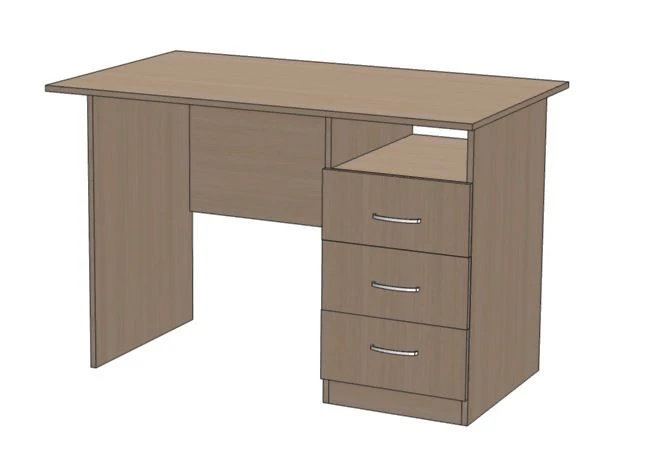 مكتب معلم 120x70 سم بحواف PVC