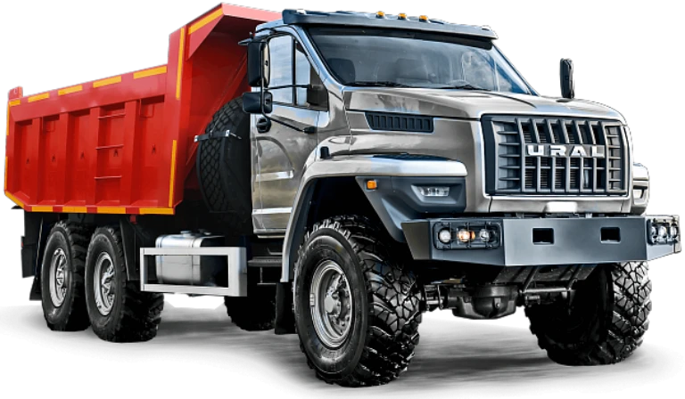 Ural 55571-74 Dump Truck for Bulk Materials Transport