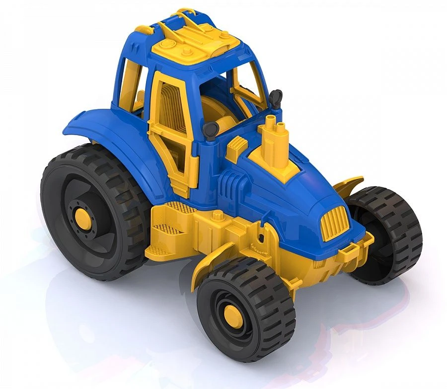 Realistic Compact Tractor for Play - NORDPLAST Model