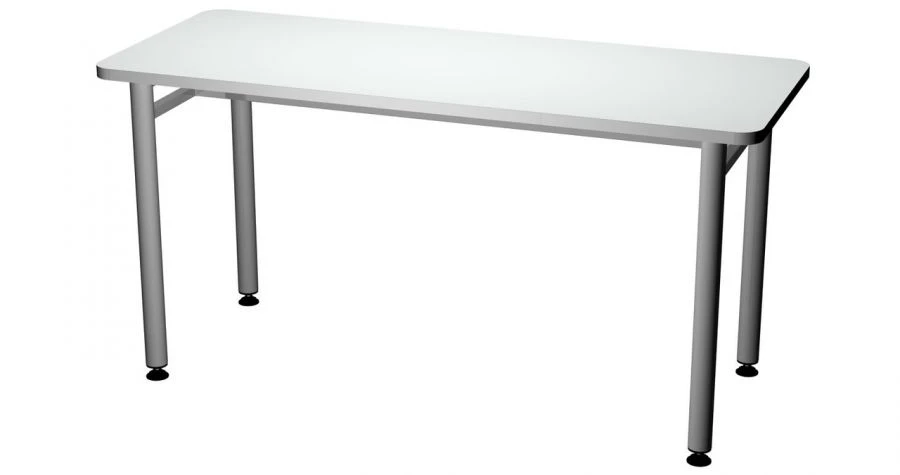 طاولة طعام 6 مقاعد بدون دعامات 1500x600x750 مم