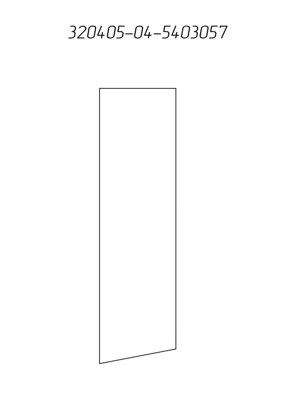 Rear Side Window #1 for PAZ 320405-04-5403057