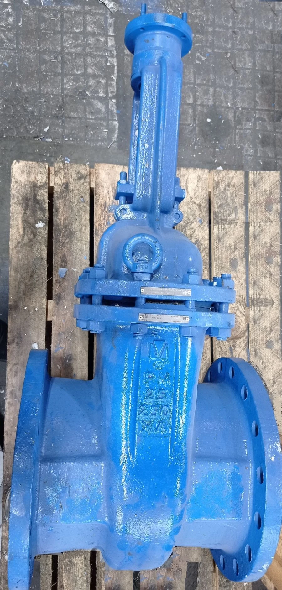 Steel Wedge Valve with Rising Stem and Handwheel PN 2.5 MPa DN 250