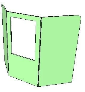 Folding Screen FN.MDU.01.67.00.00.00 - GOST Certified