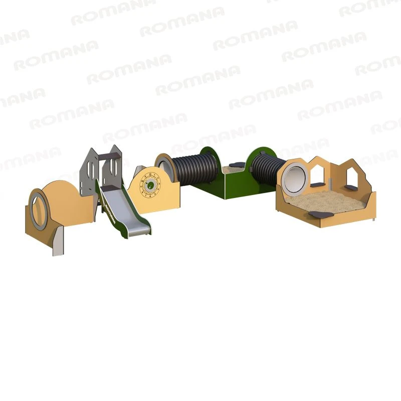 Children's Play Complex for Thematic Games and Physical Development, Romana 115.60.10