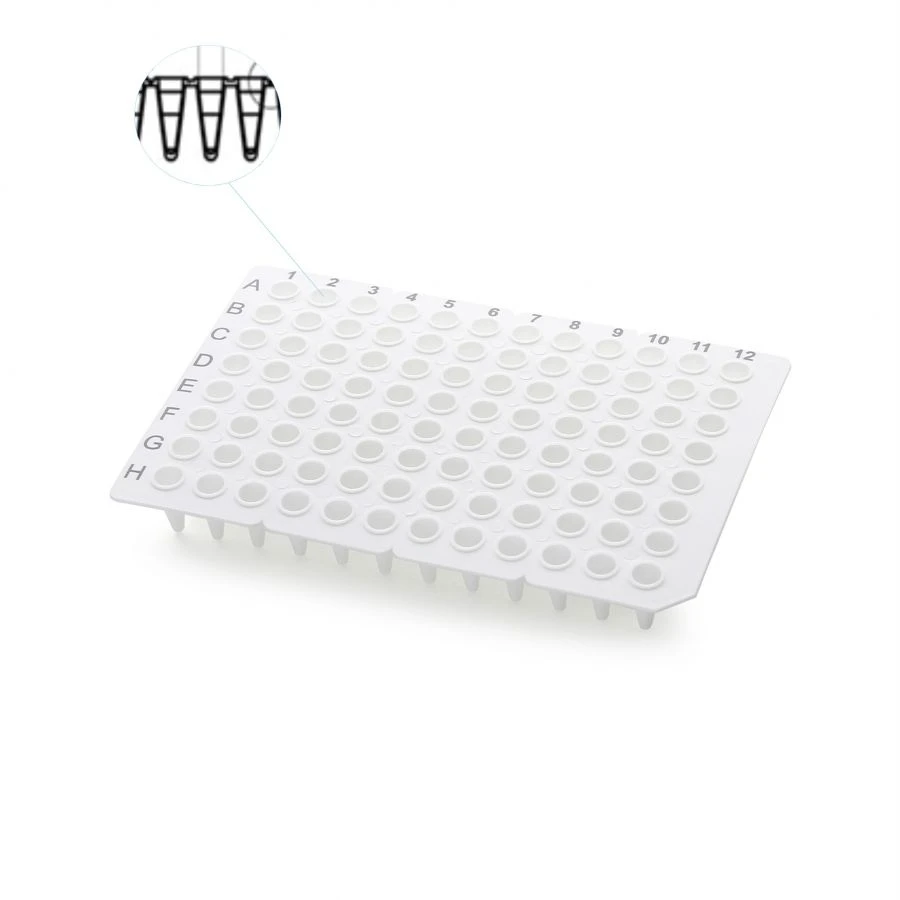 لوحات تشخيص PCR غير معقمة للاستخدام في المختبر - 96 بئر
