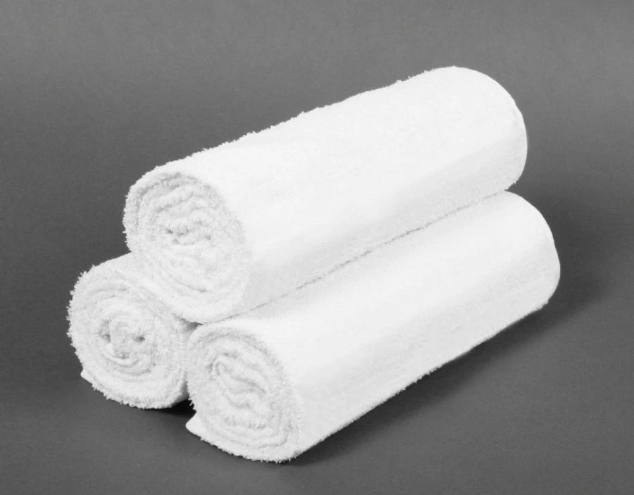 White Terry Towel 100x45 cm, Type A, Art. 1153