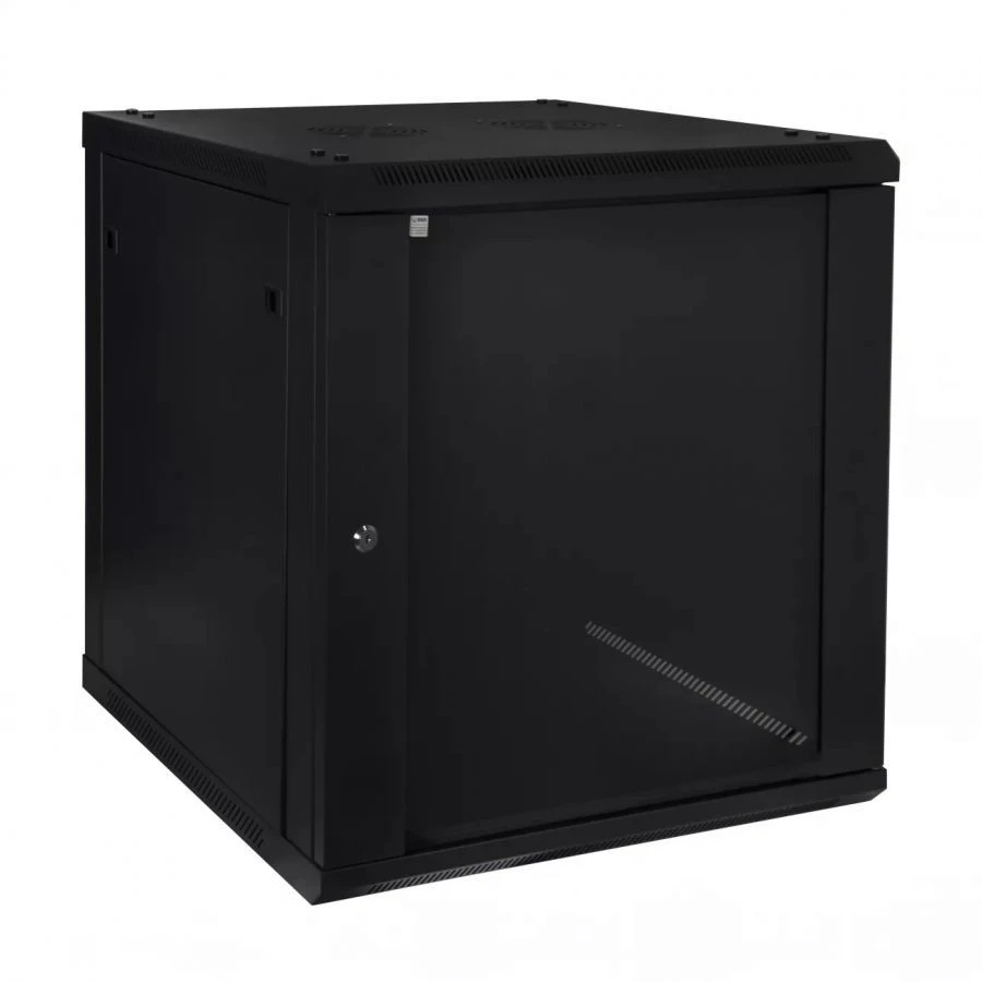 خزانة الاتصالات الجدارية 18U، 600×600×901، طراز SNR-TWC-18-SF-R-BD