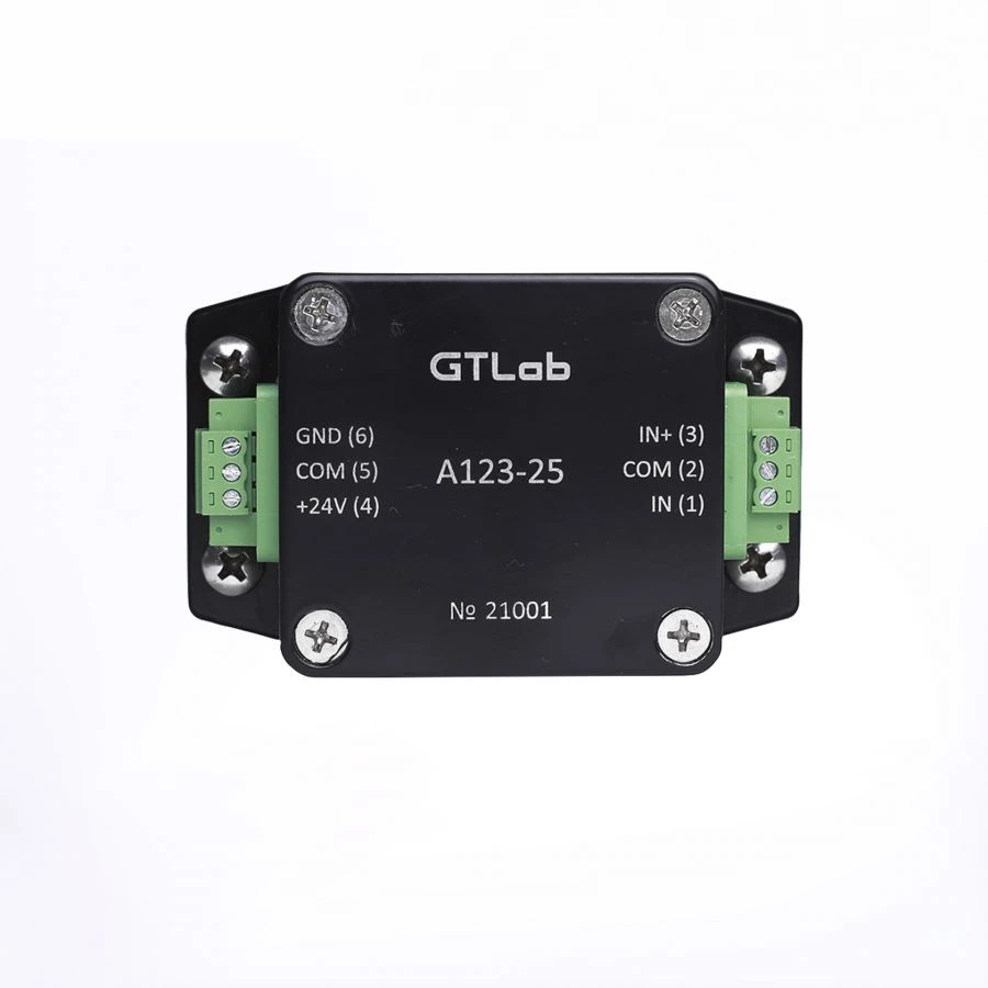 Signal Converter A123-25 for Charge to Current Signal Transformation