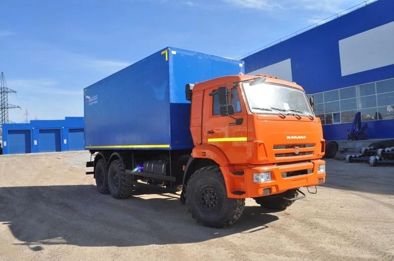General Purpose Van on KAMAZ 43502-D5 Chassis, Model 586A-30