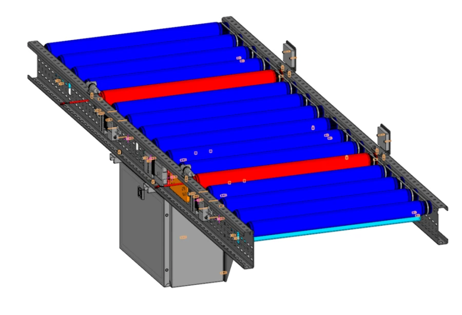 Roller Conveyor LTPG.482319.003-04 for Efficient Material Handling