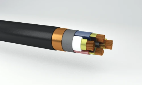 Flame-Retardant Control Cables with Low Smoke and Gas Emission, Copper Conductors