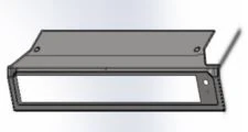 Over-Door Casing for Subway Cars - Model RTGN.01.7752.29.03.50