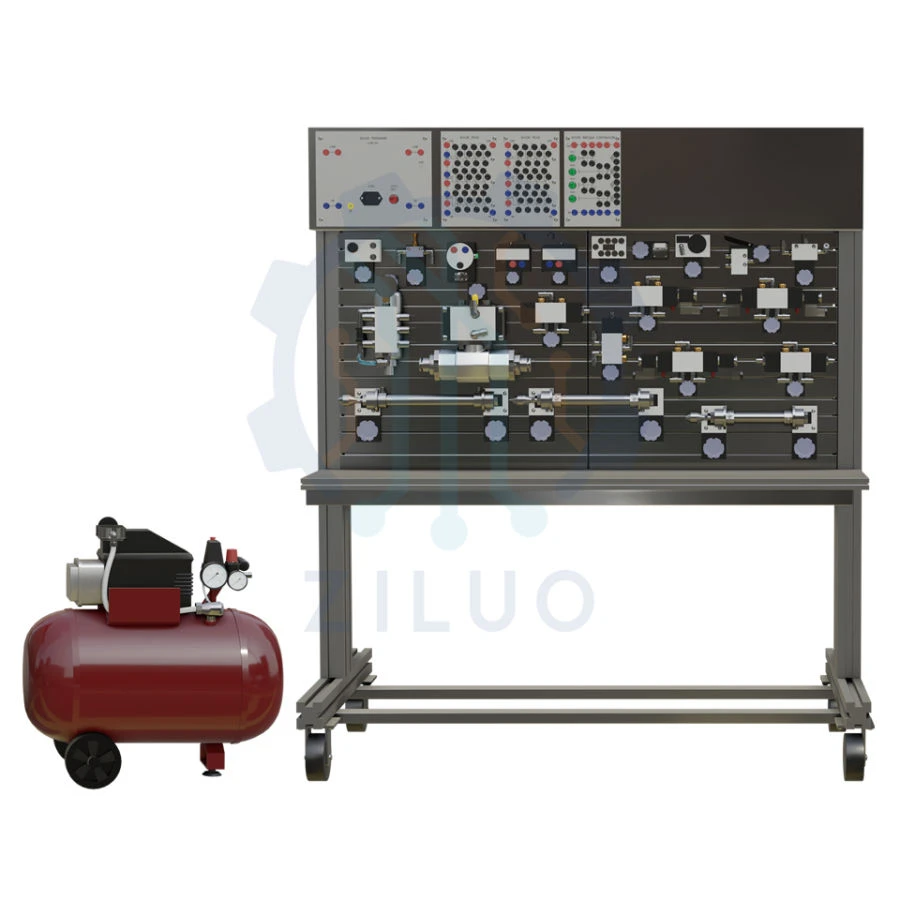 Pneumatic Systems Laboratory Setup for Practical Training