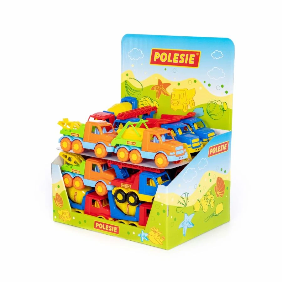 Toy Vehicle Set with 21 Various Gosha Models for Imaginative Play