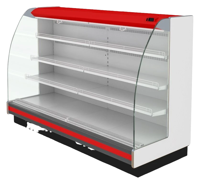 Universal Wall-mounted Refrigerated Display Case Warsaw 160/92 VHXSn-2.5