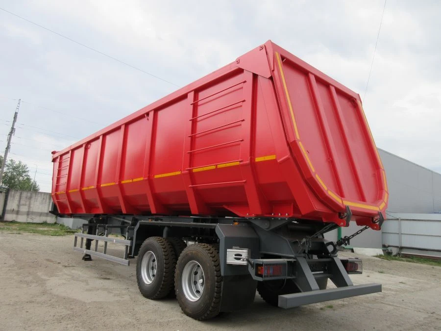 Dump Trailer SAV 93182D with Leaf Suspension
