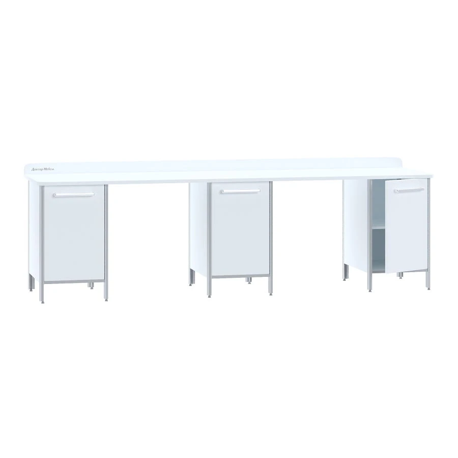 طاولة الفحص الطبي بإطار من الألمنيوم، طراز DM-3-106-29.K2.F3