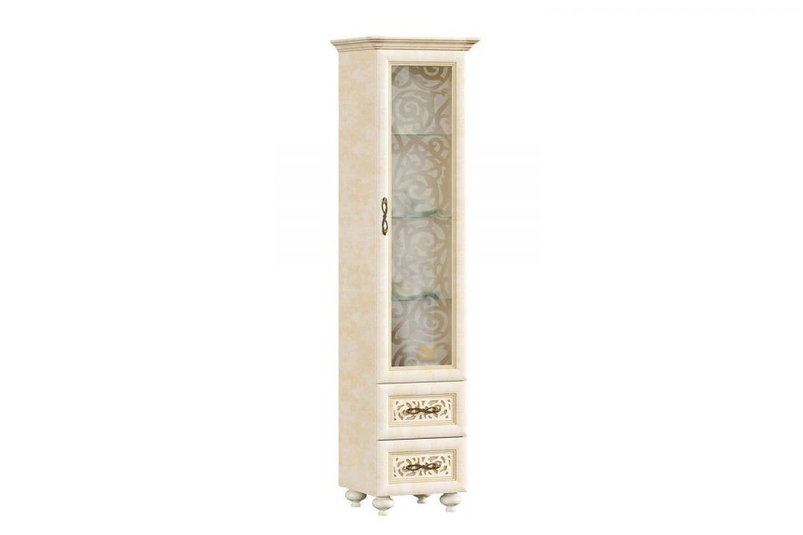 Alexandria LD 618100.000 Single Door Cabinet (Leather Lento/Rustica)