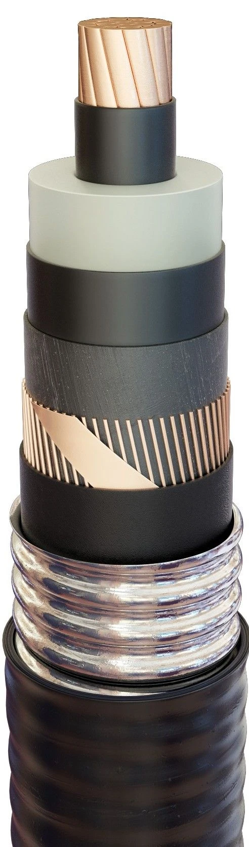 كابل الطاقة K9RV 6-35kV نحاسي مع عزل EPR