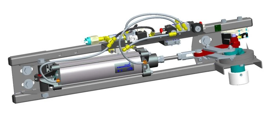مشغل أبواب هوائي للمركبات 40N1R63/215T1B004