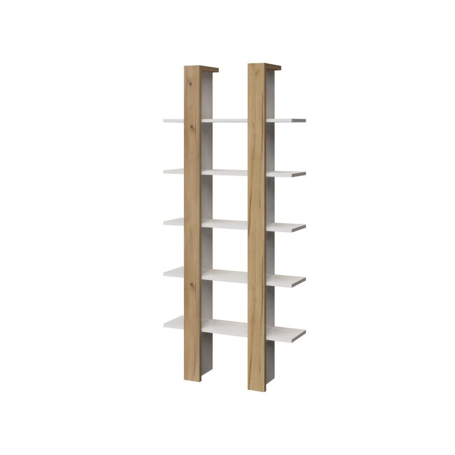 Rectangular Wall-Mounted Bookshelf, Toscano Art. 31.700