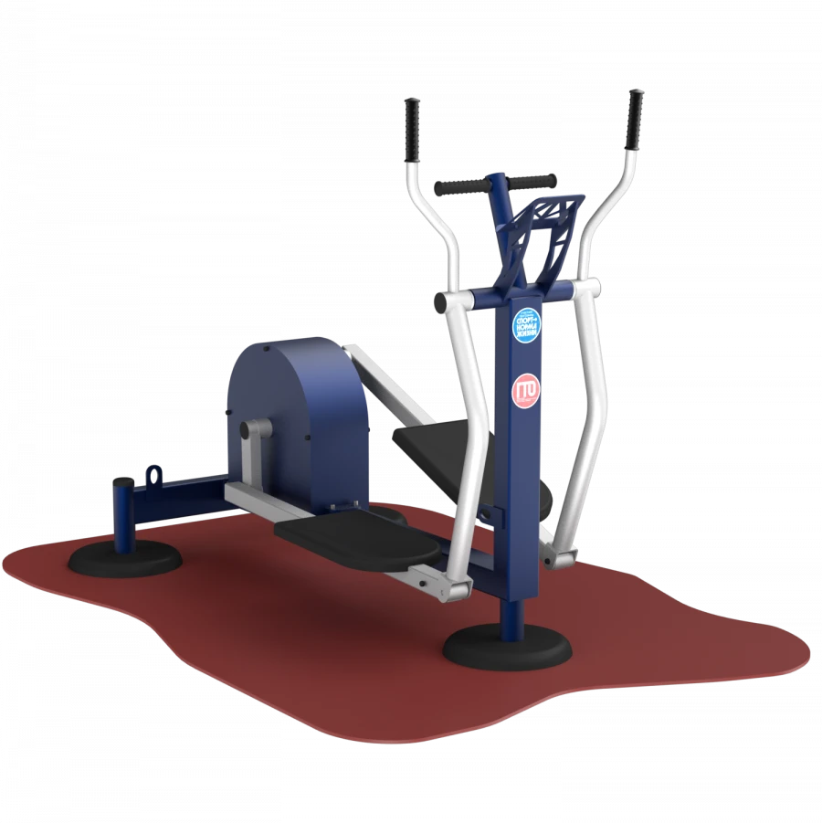 Outdoor Cardio Trainer for All Muscle Groups with Inertia-Free Load Mechanism MV 7.81 GTO