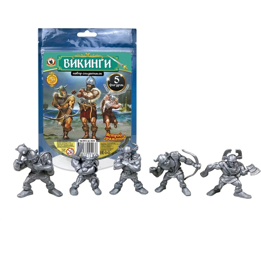 مجموعة جنود "فايكنغ" مع 5 شخصيات مفصلة