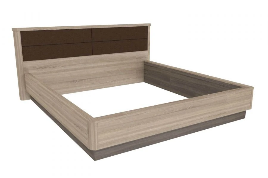 سرير برونا LD 631340.000 م 1800 (سونوما الفاتح/سونوما الداكن)