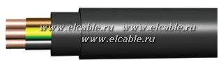 Low-Flame PVC Insulated Copper Cable VVGEng(A)