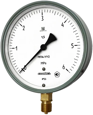 Vacuum Pressure Gauge for Non-Aggressive Fluids and Gases - VP4-u