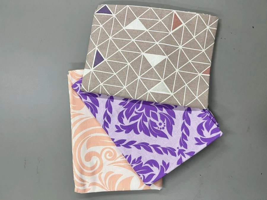 Cotton Bed Linen Set: Duvet Cover, Sheets, Pillowcases