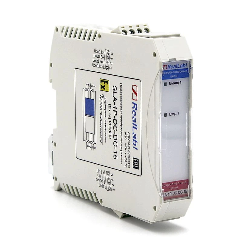 مصدر طاقة أحادي القناة المقاوم للشرر SLA-1P-DC-DC-15