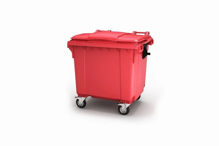 Mobile Waste Container 1100L Model Art. 22.C21