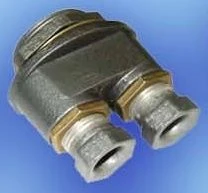 مدخل كابل VK2x12-1Ex e IIC Gb-M42x2 لكابلات مرنة