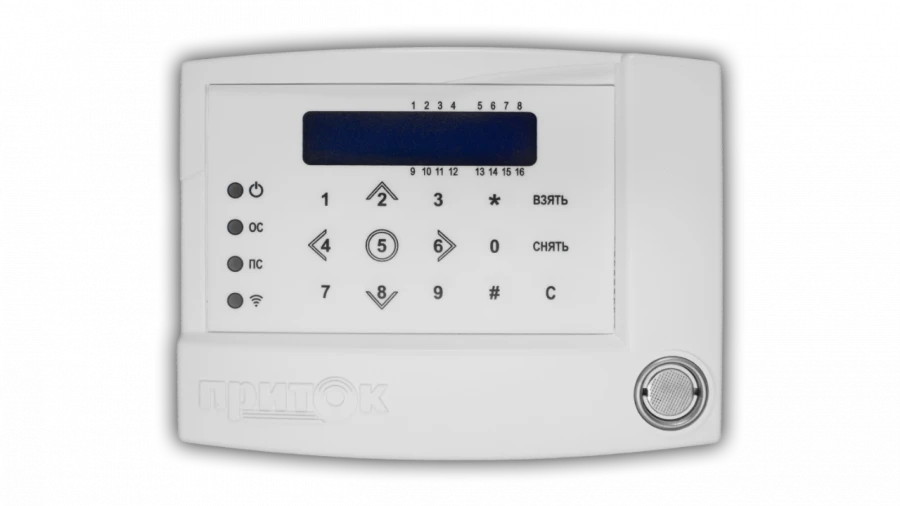لوحة المفاتيح LCD لنظم التحكم PPKOP-02