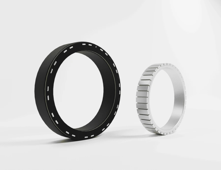 محرك متزامن بدون فرشات عالي الأداء AT Drive 115x15T