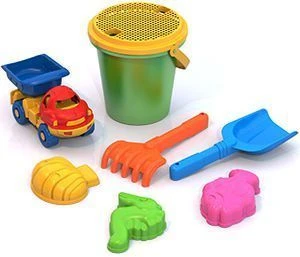 Sand Play Set No. 64 with Sea Molds and Tools