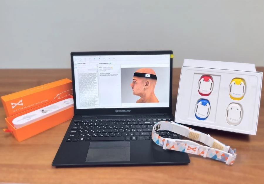 مجمع التغذية الراجعة البيولوجية اللاسلكي مع EMG وEEG ومراقبة التنفس