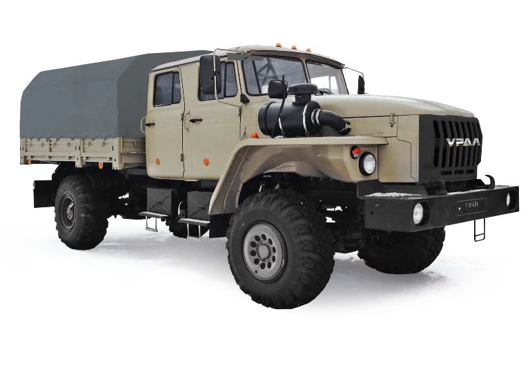 Ural 43206-0551-61 Cargo Truck with Open Platform