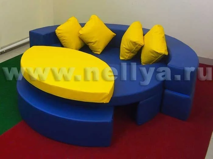 Soft Corner Sofa "Smile" - Nellya Model