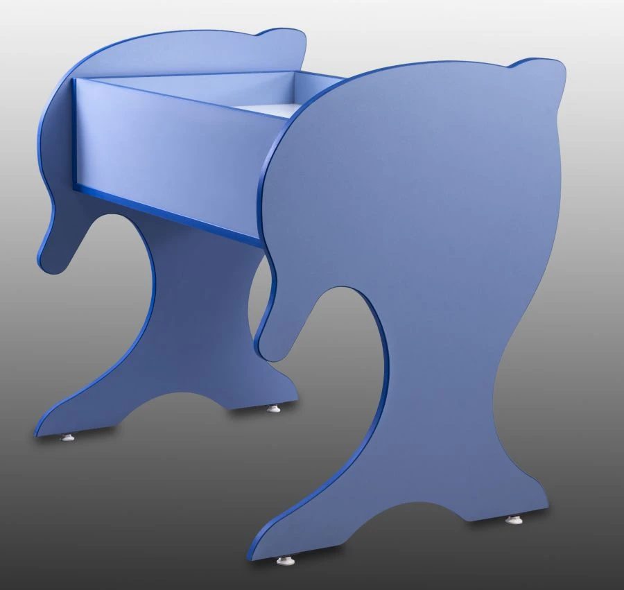 طاولة رمل مضيئة على شكل دولفين