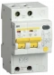 Differential Circuit Breaker AД12S 2P 40A 300mA IEK